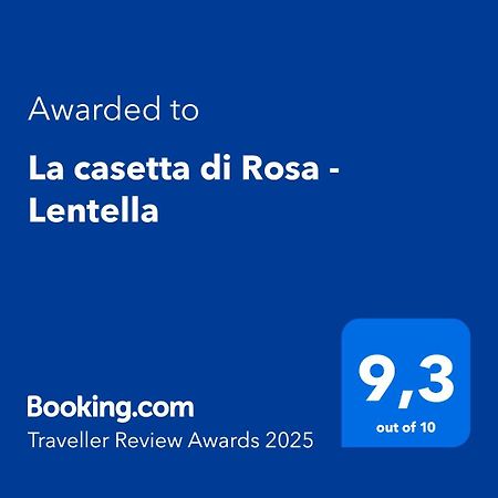 La Casetta Di Rosa - Lentella Exteriör bild