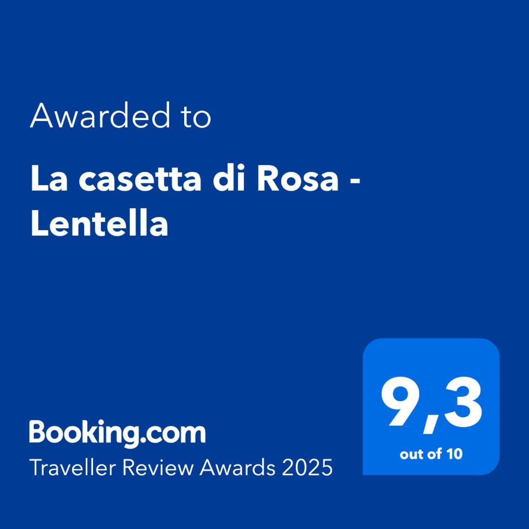 La Casetta Di Rosa - Lentella Exteriör bild
